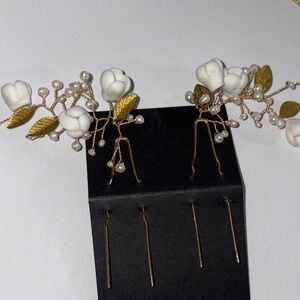 Anthropologie BHLDN Serefina Abbi Hair Pins Set